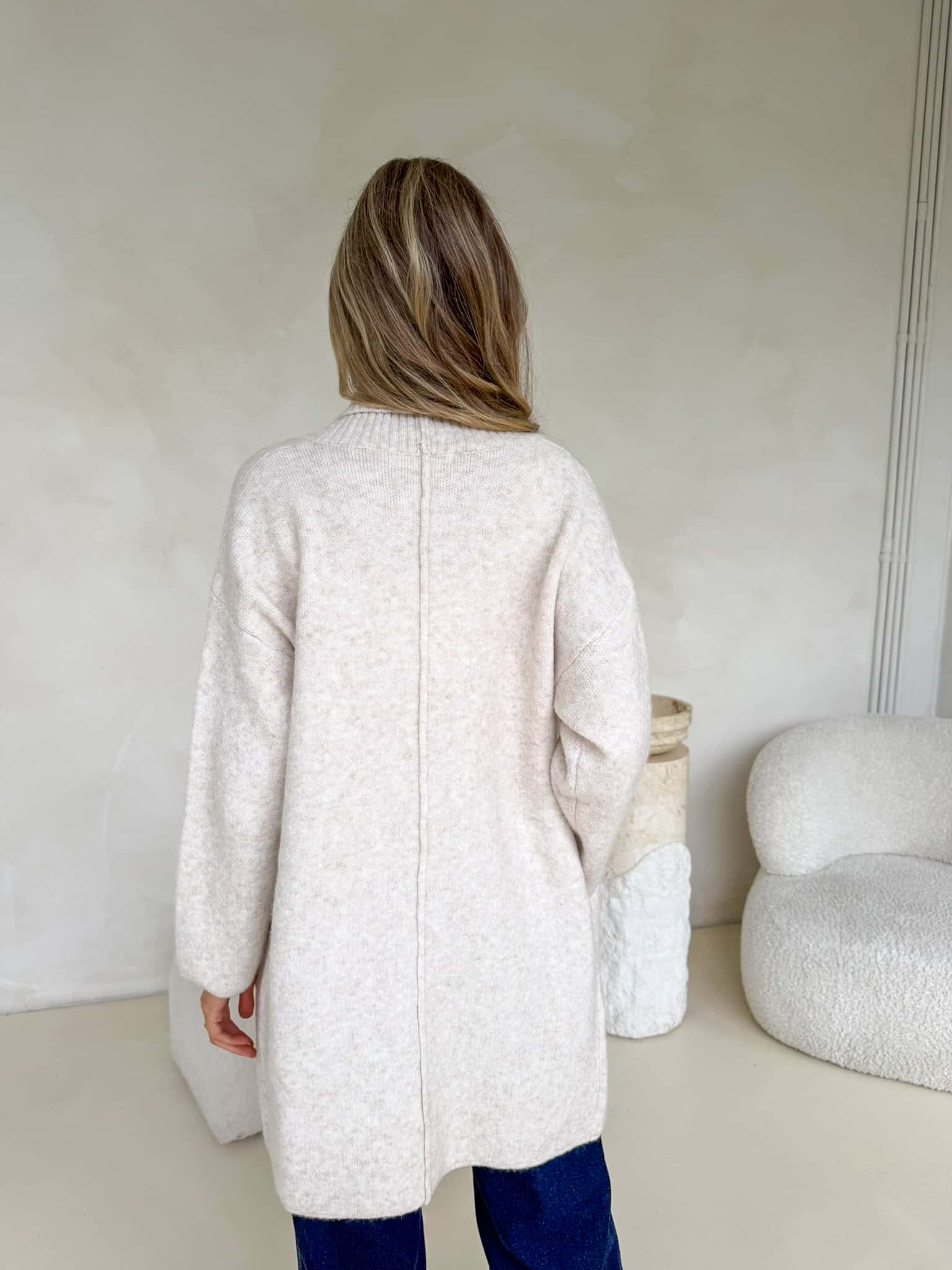 Arden Cardi - Cream Marle - Image 6