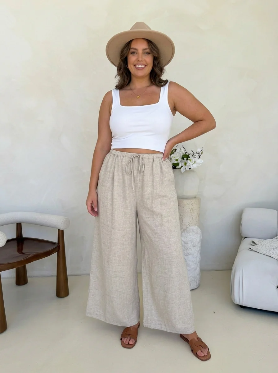 Blair Pants - Natural - Image 4