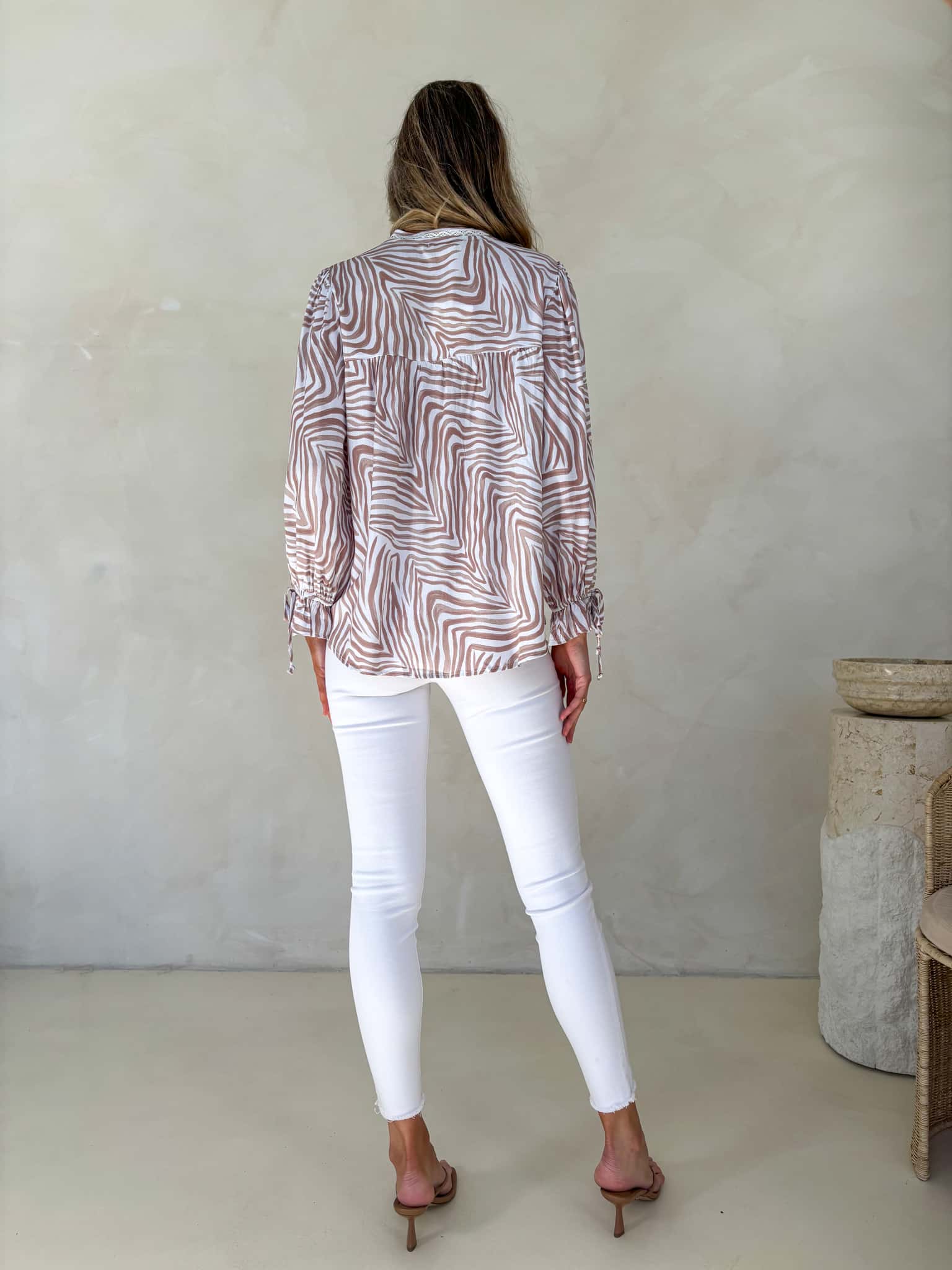 Bowie Blouse - Zahara Print - Image 5