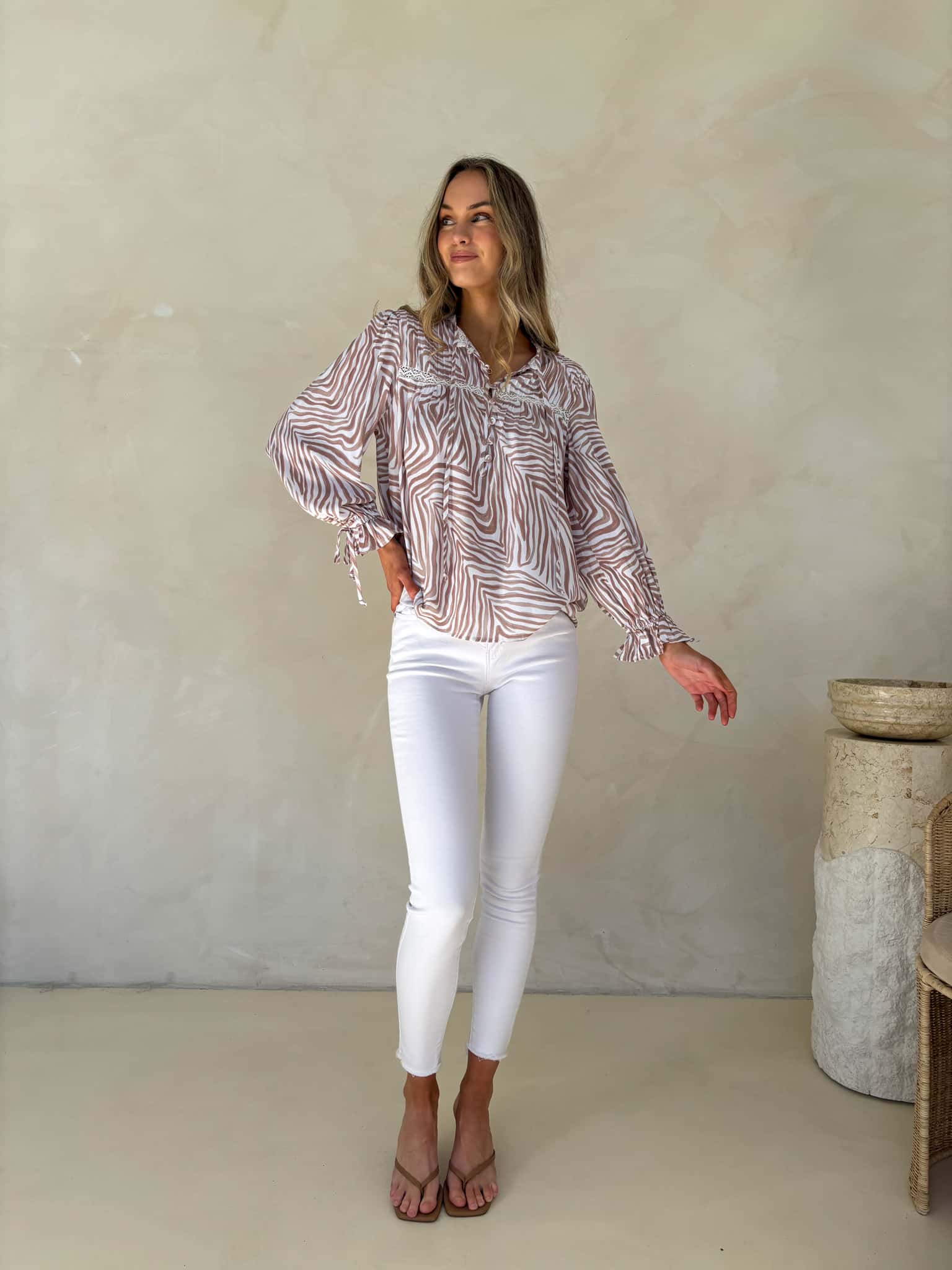 Bowie Blouse - Zahara Print - Image 6