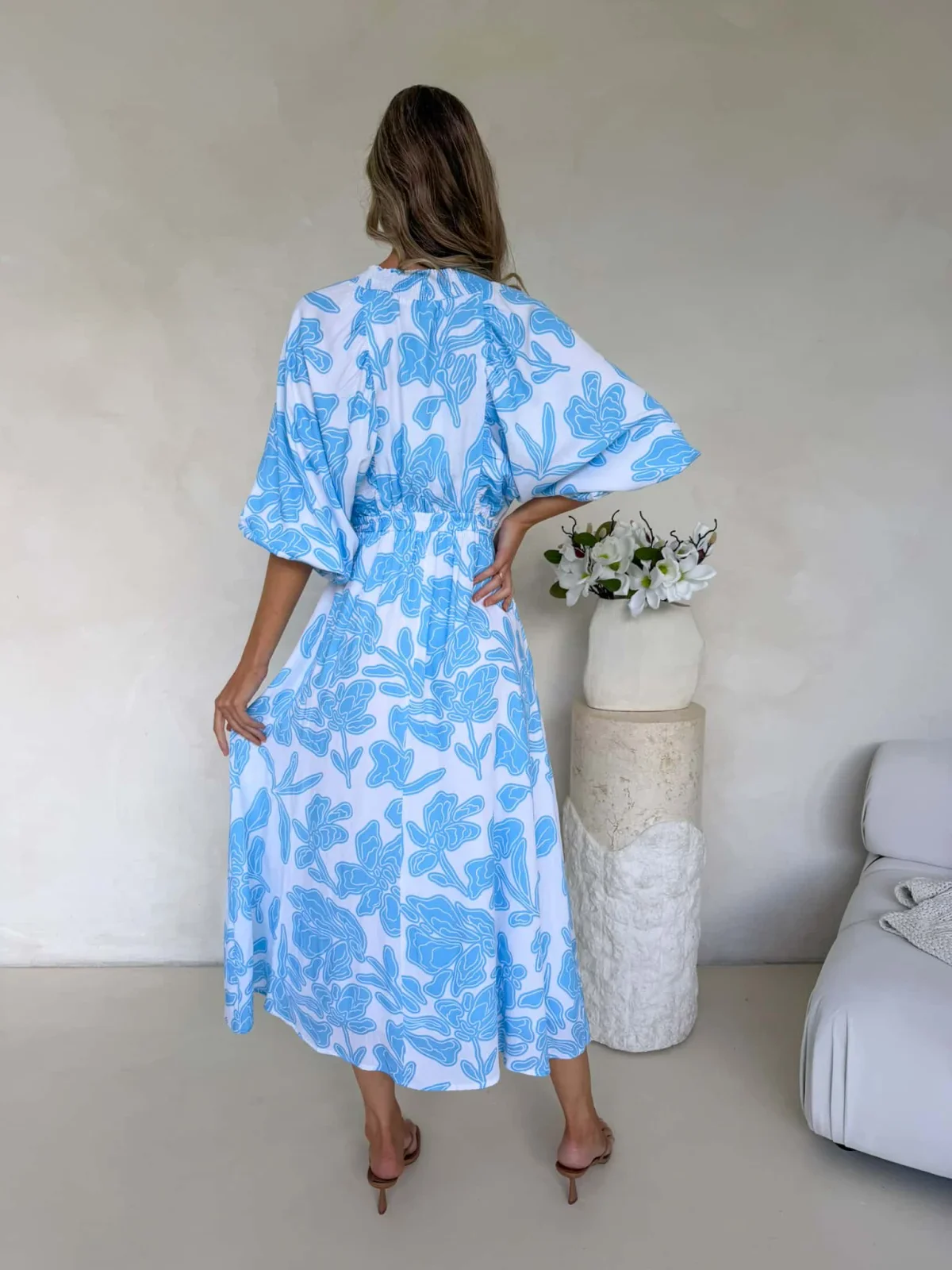 Camille Maxi Dress - Hamilton Print - Image 4