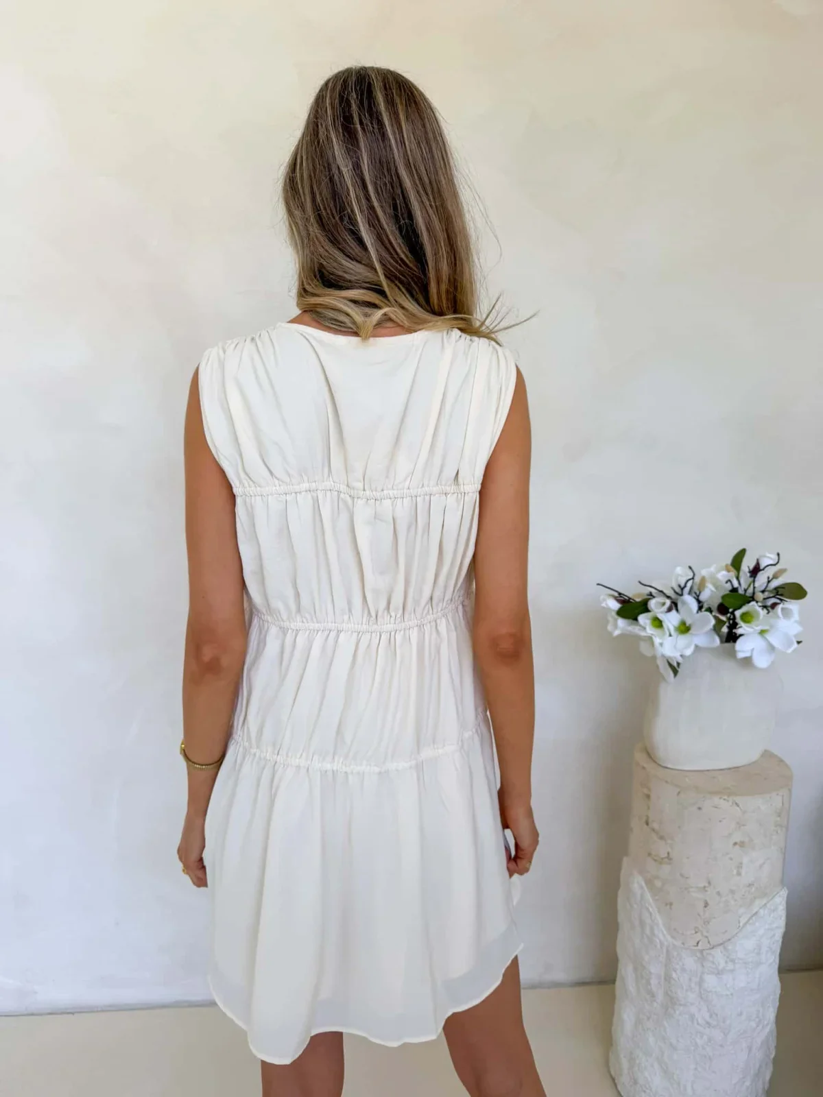 Mae Dress - Butter Yellow - Image 5