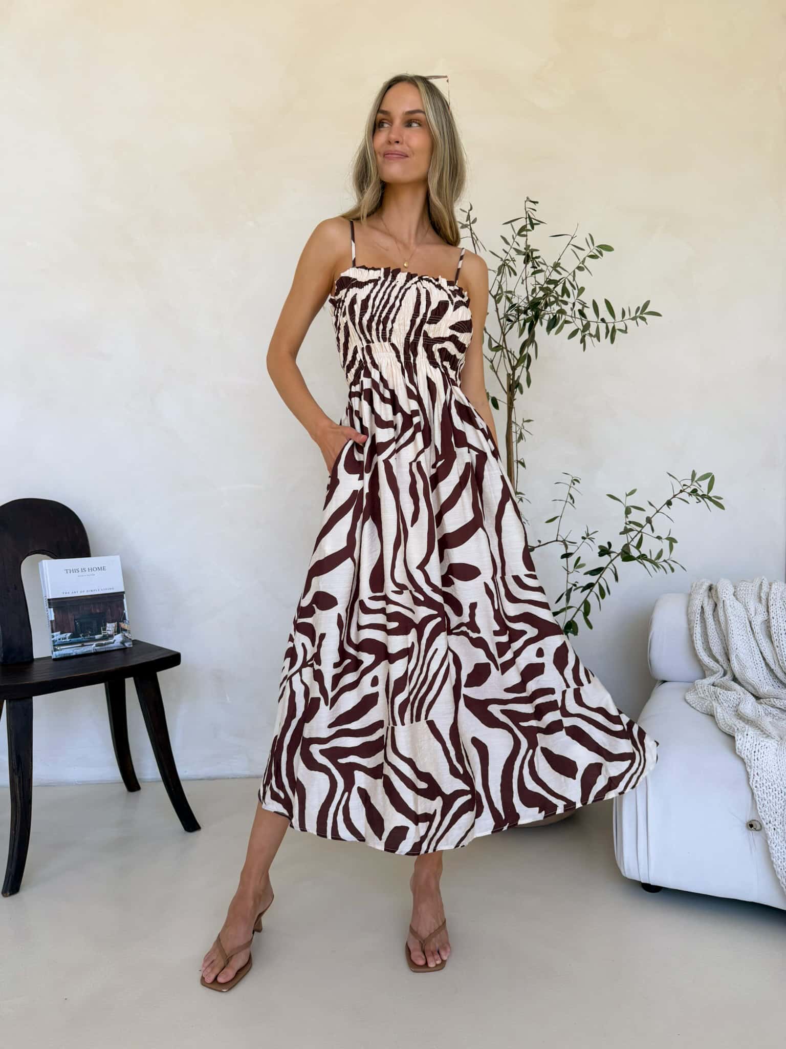 Palm Cove Dress - Savannah Print - Image 3