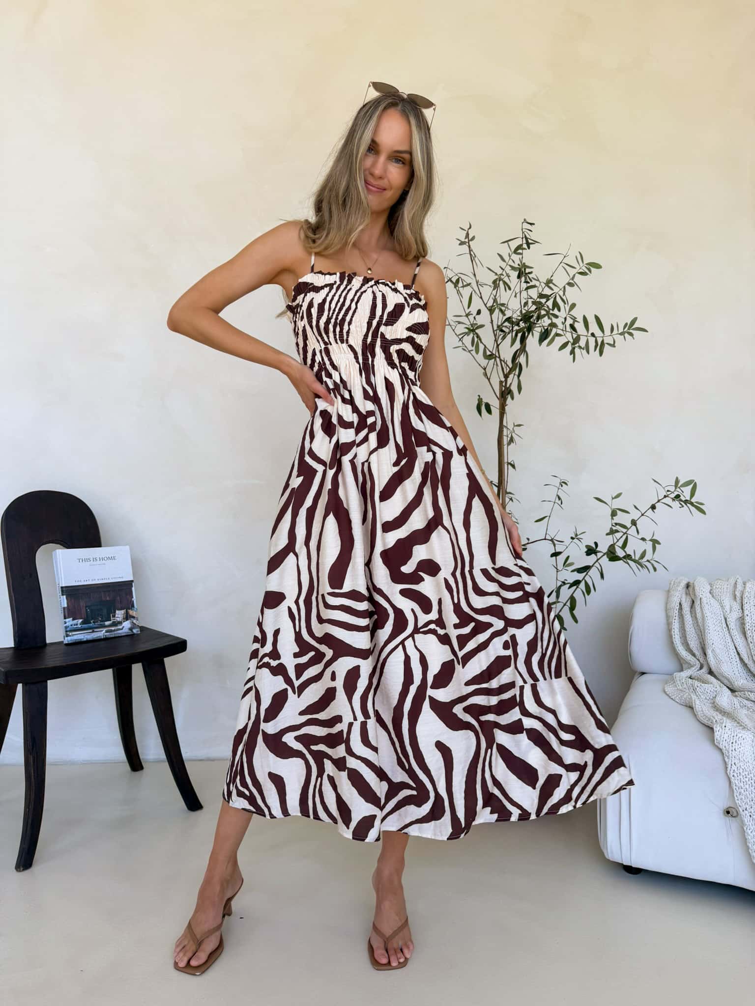 Palm Cove Dress - Savannah Print - Image 5