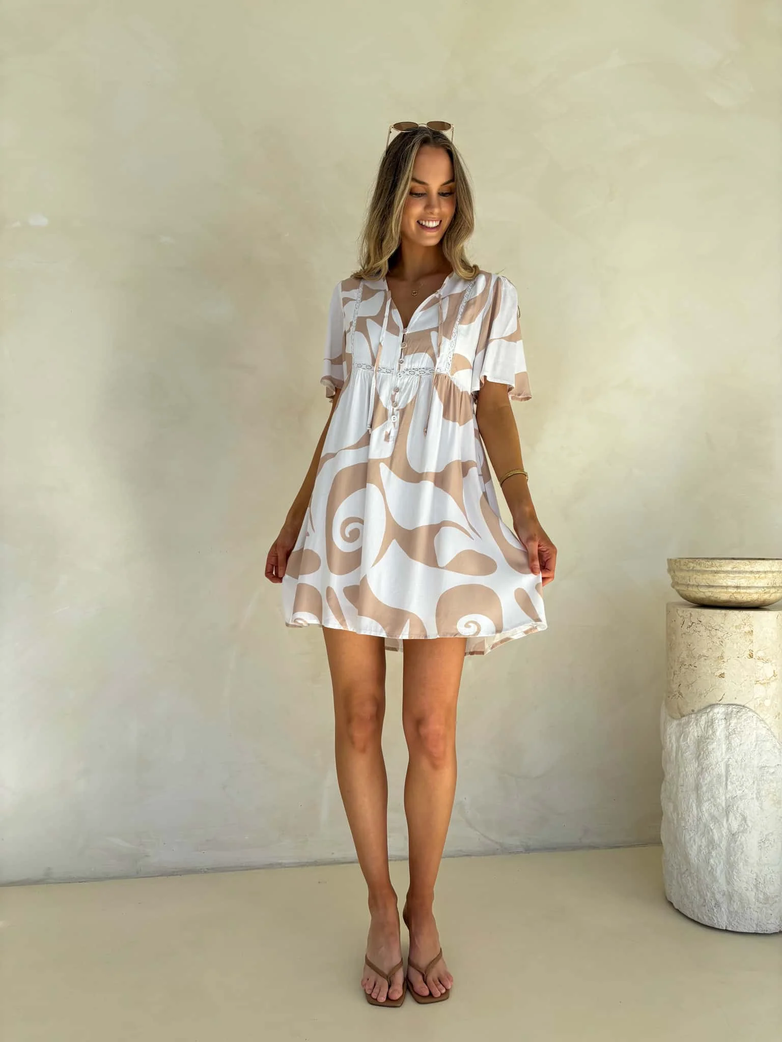 Sienna Dress - Whirl Print - Image 4