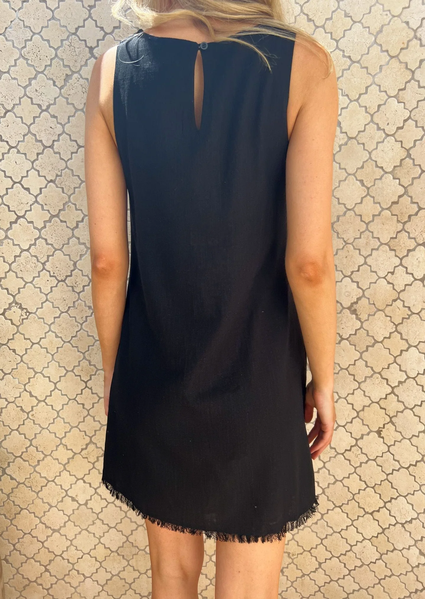 Freya Dress - Black - Image 3
